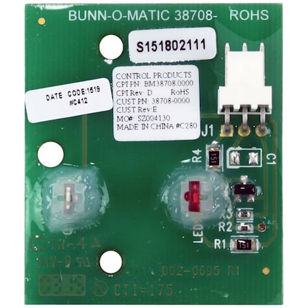 Bunn Control Board Kit For Bunn - Part No Bu38708.1000 BU38708.1000